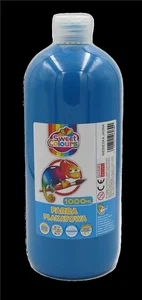 Farba plakatowa jasnoniebieska 1000ml Farba plakatowa jasnoniebieska 1000ml
