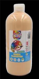 Farba plakatowa cielista 1000ml Farba plakatowa cielista 1000ml
