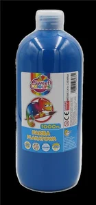 Farba plakatowa ciemno niebieska 1000ml Farba plakatowa ciemno niebieska 1000ml