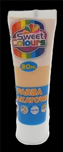 Farba plakatowa w tubie cielista 30ml Farba plakatowa w tubie cielista 30ml