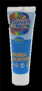 Farba plakatowa w tubie niebieska 30ml Farba plakatowa w tubie niebieska 30ml