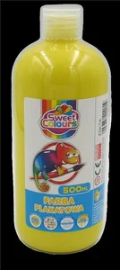Farba plakatowa żółta 500ml Farba plakatowa żółta 500ml