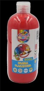 Farba plakatowa czerwona 500ml