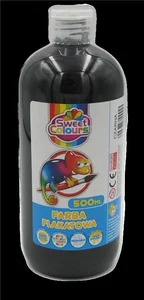 Farba plakatowa czarna 500ml Farba plakatowa czarna 500ml