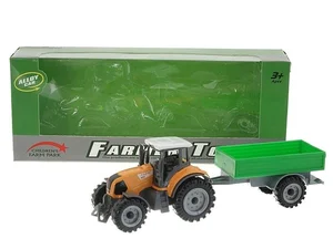 Traktor z przyczepą metalowy Traktor z przyczepą metalowy