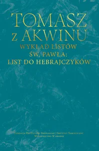 Wykład listów św. Pawła: List do Hebrajczyków Wykład listów św. Pawła: List do Hebrajczyków