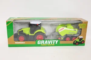 Traktor z maszyną