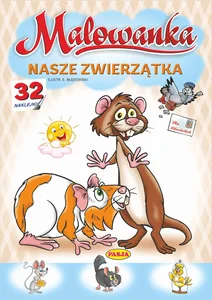 Nasze zwierzątka. Malowanka Nasze zwierzątka. Malowanka