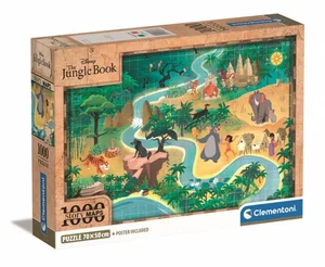 Puzzle 1000 Compact Story Maps The Hungle Book 39813 Puzzle 1000 Compact Story Maps The Hungle Book 39813