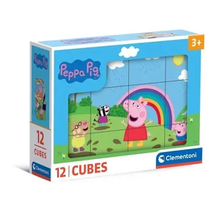 Klocki  Peppa Pig 12 elementów 41195