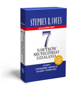 7 nawyków skutecznego działania 52 karty z wyzwaniem i inspiracją na każdy tydzień roku 7 nawyków skutecznego działania 52 karty z wyzwaniem i inspiracją na każdy tydzień roku