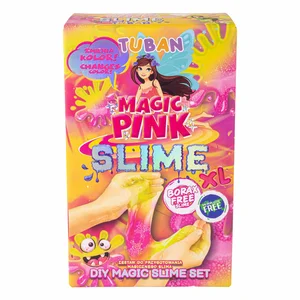 Zestaw Diy Slime magic xl pink