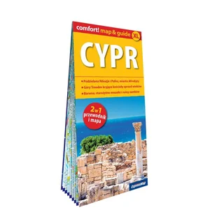 Cypr laminowany map&guide 2w1 przewodnik i mapa