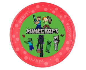 Talerz wielokrotnego użytku Minecraft 21cm