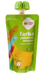 Farba plakatowa tempera 100 ml złoty Happy Color Farba plakatowa tempera 100 ml złoty Happy Color