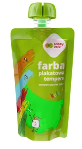 Farba plakatowa tempera 100 ml neon zielony Happy Color Farba plakatowa tempera 100 ml neon zielony Happy Color