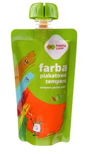 Farba plakatowa tempera 100 ml neon pomarańczowy Happy Color