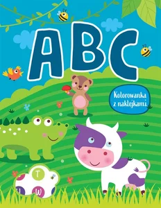 ABC. Kolorowanka z naklejkami ABC. Kolorowanka z naklejkami