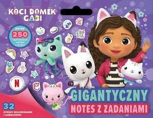 Koci Domek Gabi Gigantyczny notes z zadaniami