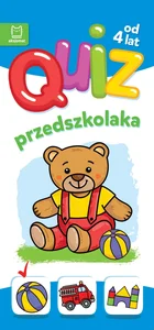 Quiz przedszkolaka z misiem od 4 lat Quiz przedszkolaka z misiem od 4 lat