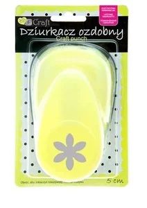 Dziurkacz ozdobny 5cm stokrotka 2 Dziurkacz ozdobny 5cm stokrotka 2