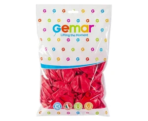 Balony pastelowe czerwone 100szt Balony pastelowe czerwone 100szt