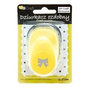 Dziurkacz ozdobny do papieru 2,5cm kokardka Dziurkacz ozdobny do papieru 2,5cm kokardka
