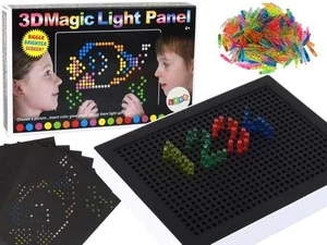 Magiczna tablica edu 3D podświetlana układanka Magiczna tablica edu 3D podświetlana układanka