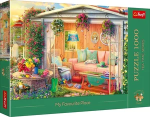 Puzzle Premium Plus Quality Tea Time: Moje ulubione miejsce 1000 Puzzle Premium Plus Quality Tea Time: Moje ulubione miejsce 1000