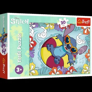 Puzzle 30 Disney Lilo&Stitch na wakacjach