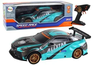 Auto sportowe R/C 1:10 turkusowo- czarne Auto sportowe R/C 1:10 turkusowo- czarne