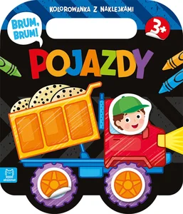 Brum, brum! Pojazdy. Kolorowanka z naklejkami Brum, brum! Pojazdy. Kolorowanka z naklejkami