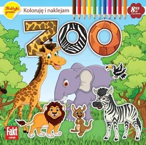 ZOO. Koloruję i naklejam