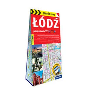 Łódź foliowany plan miasta 1:22 000