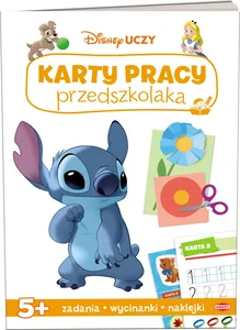 Disney Uczy Karty pracy przedszkolaka 5 lat