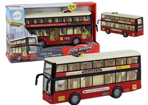 Autobus piętrowy czerwony światła dźwięk 1:16 Autobus piętrowy czerwony światła dźwięk 1:16