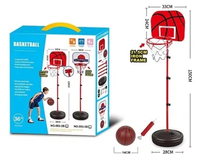 Zestaw do gry w koszykówkę z piłką 14cm Zestaw do gry w koszykówkę z piłką 14cm