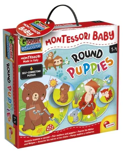 Montessori Baby Okrągłe puzzle