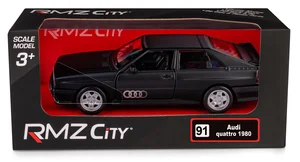 RMZ City Audi Quattro Coupe (1980-1991) Matte czarny w skali 1:35