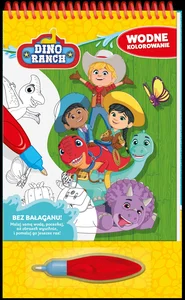 Dino Ranch Wodne kolorowanie 1
