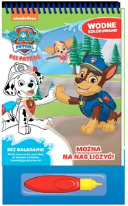 Psi Patrol. Wodne kolorowanie Można na nas liczyć Psi Patrol. Wodne kolorowanie Można na nas liczyć