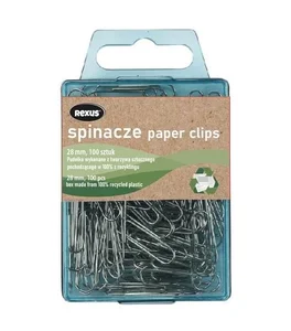 Spinacze biurowe Eco 100szt. Spinacze biurowe Eco 100szt.