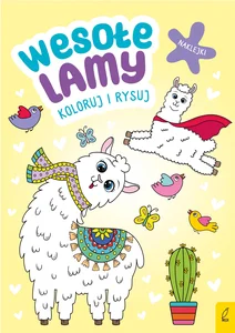 Koloruj i rysuj Wesołe lamy