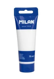 Farba akrylowa w tubce 75 ml biel arktyczna MILAN Farba akrylowa w tubce 75 ml biel arktyczna MILAN