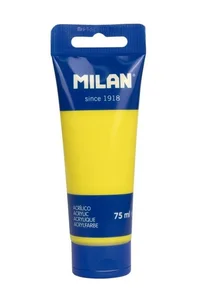 Farba akrylowa w tubce 75ml zółty tropikal MILAN Farba akrylowa w tubce 75ml zółty tropikal MILAN