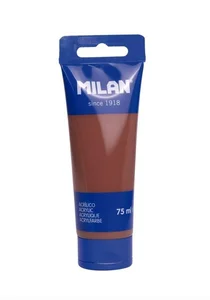 Farba akrylowa w tubce 75ml ziemisty brąz MILAN Farba akrylowa w tubce 75ml ziemisty brąz MILAN