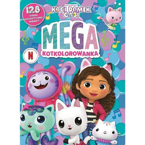 Koci Domek Gabi Mega KOTkolorowanka Koci Domek Gabi Mega KOTkolorowanka