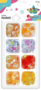 Konfetti Craft-Fun zestaw 8 wzorów 8x4g Konfetti Craft-Fun zestaw 8 wzorów 8x4g