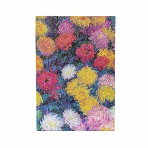 Notatnik w kropki Paperblanks Monet’s Chrysanthemums Midi
