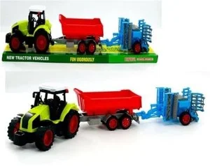 Traktor z maszyną rolniczą Traktor z maszyną rolniczą